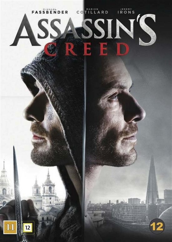 Cover for Michael Fassbender / Jeremy Irons / Marion Cotillard · Assassin's Creed (DVD) (2017)