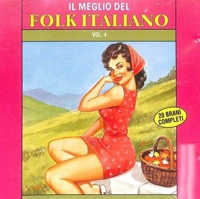 Cover for Aa.vv. · Il Meglio Del Folk Italiano Vol. 4 (CD) (1992)