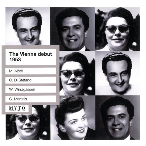Cover for Di Stefano / Ponchielli / Verdi / Schuchter · Vienna Debute 1953 (CD) (2008)