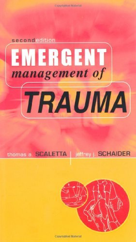 Cover for Jeffrey J. Schaider · Emergent Management of Trauma (Paperback Book) (2000)
