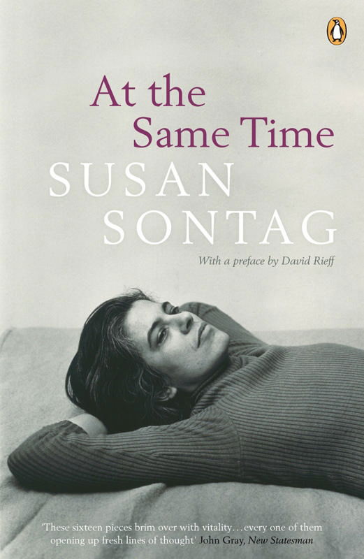 Cover for Susan Sontag · At the Same Time (Pocketbok) (2008)