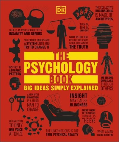 Cover for Dk · The Psychology Book: Big Ideas Simply Explained - DK Big Ideas (Gebundenes Buch) (2024)