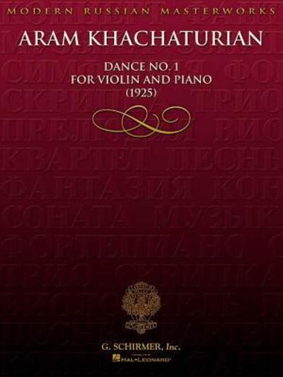 Cover for Aram Khachaturian · Aram Khachaturian - Dance No. 1 for Violin and Piano (1925) (Book) (2002)