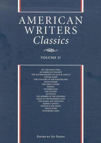 Cover for Jay Parini · American Writers Classics, Vol. 2 (Hardcover Book) (2003)