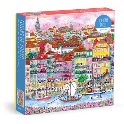 Michael Storrings Colors of Porto 500 Piece Puzzle - Galison - Jeu de société - Galison - 9780735384682 - 13 mars 2025