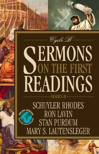 Cover for Mary S. Lautensleger · Sermons on the First Readings: Series Ii, Cycle B (Paperback Book) (2005)