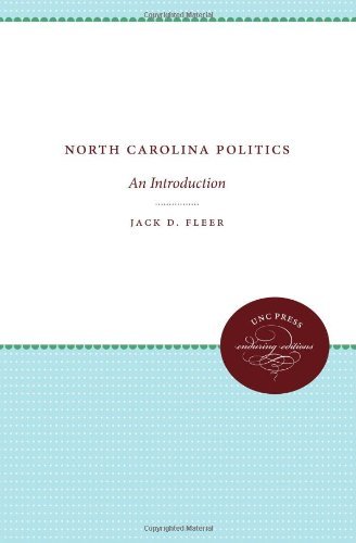 Cover for Jack D. Fleer · North Carolina Politics: an Introduction (Paperback Book) (1968)