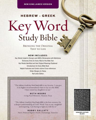 Cover for AMG Publishers · The Hebrew-Greek Key Word Study Bible (Skinnbok) (2015)