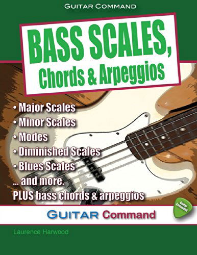 Cover for Laurence Harwood · Bass Scales, Chords and Arpeggios (Paperback Book) (2014)