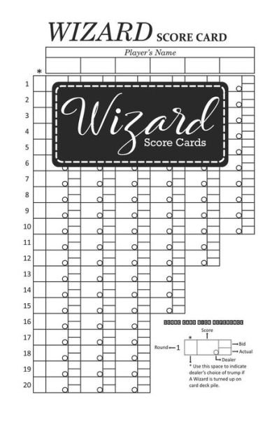 Wizard Score Cards - Eric Stewart - Livres - Independently published - 9781082573682 - 25 juillet 2019