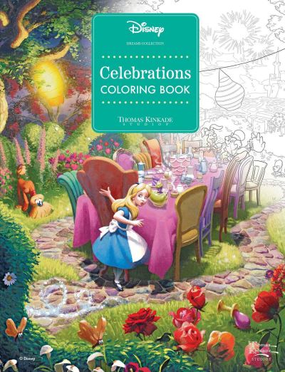 Thomas Kinkade Studios · Disney Dreams Collection Thomas Kinkade Studios Celebrations Coloring Book (Paperback Book) (2024)