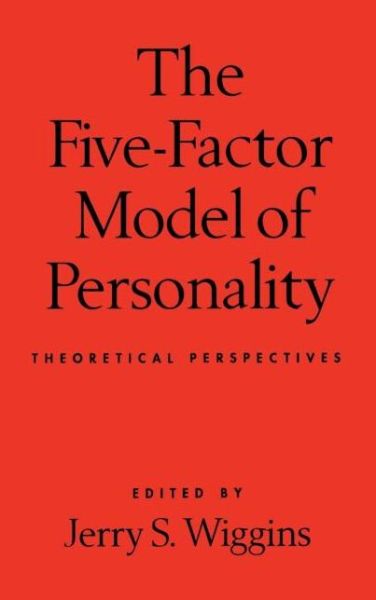 Cover for Wiggins. · The Five-Factor Model of Personality (Hardcover Book) (1996)