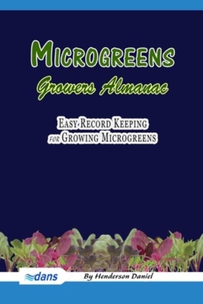 Cover for Dans Blank Books · Microgreens Growers Almanac (Paperback Book) (2019)