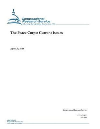 Cover for Congressional Research Service · The Peace Corps (Taschenbuch) (2018)
