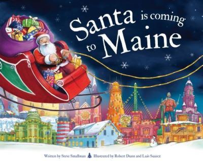 Cover for Steve Smallman · Santa is Coming to Maine (Hardcover Book) (2019)