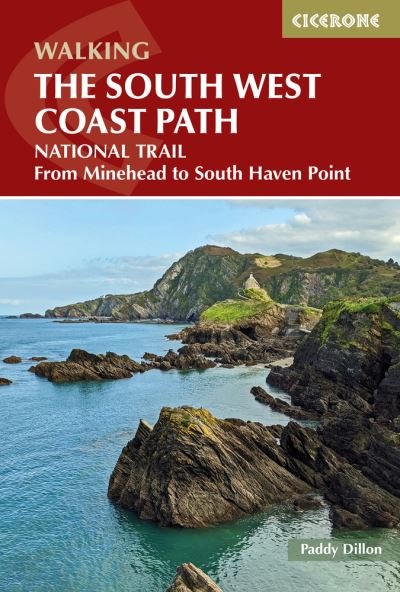 Cover for Paddy Dillon · Walking the South West Coast Path: National Trail From Minehead to South Haven Point (Paperback Book) [3 Revised edition] (2022)