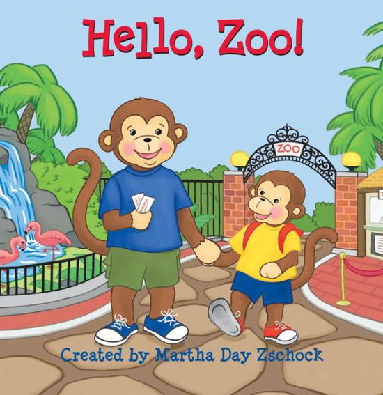 Cover for Martha Day Zschock · Hello, Zoo! (Book) (2019)