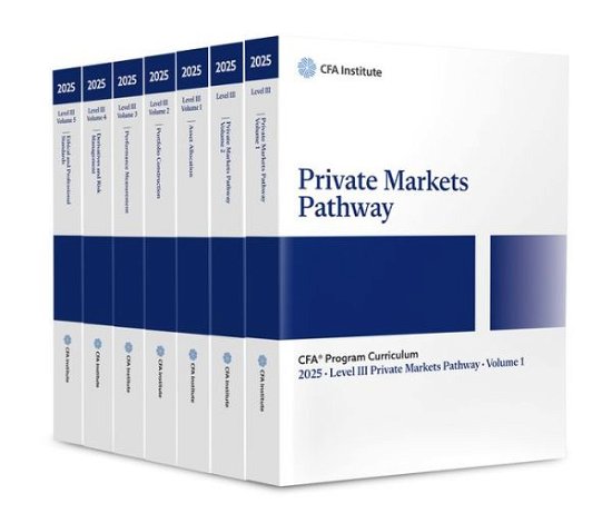 Cover for CFA Institute · 2025 CFA Program Curriculum Level III Private Markets Box Set (Paperback Bog) (2024)