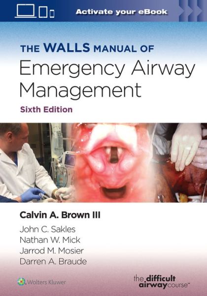 Cover for Calvin a Brown · The Walls Manual of Emergency Airway Management (Pocketbok) (2022)