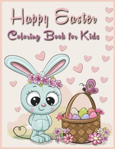 Cover for Moty M Publisher · Happy easter coloring book for kids (Pocketbok) (2021)