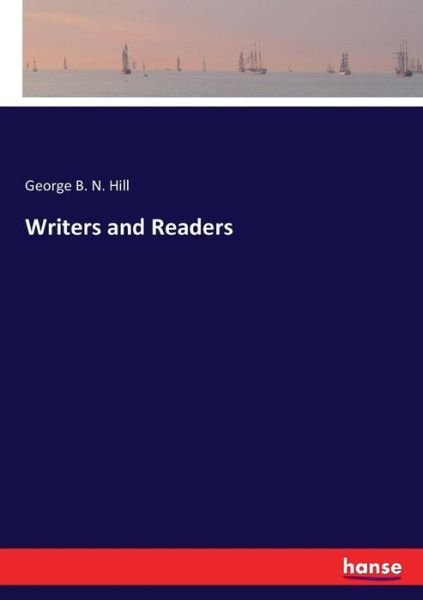 Cover for Hill · Writers and Readers (Bog) (2017)