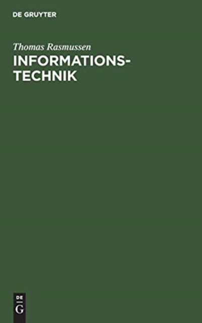 Cover for Thomas Rasmussen · Informationstechnik (Innbunden bok) (1988)