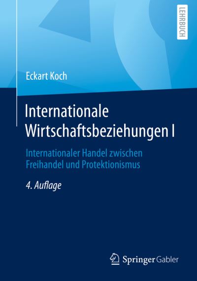 Cover for Koch · Internationale Wirtschaftsbeziehungen I (Book) (2023)