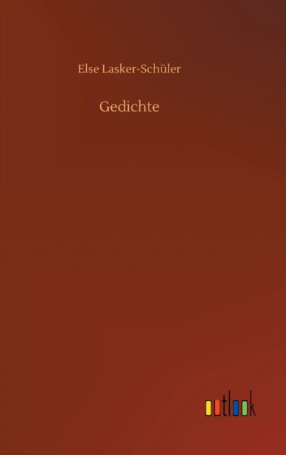 Cover for Else Lasker-Schuler · Gedichte (Hardcover Book) (2020)