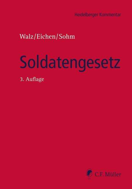 Cover for Walz · Soldatengesetz (SG) Kommentar (Book)