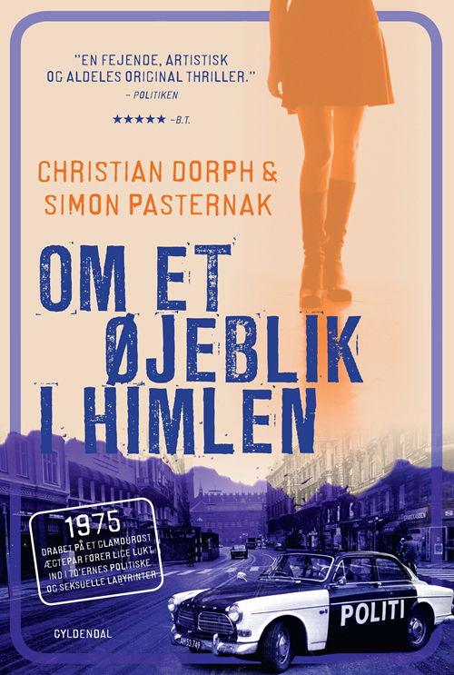 Cover for Simon Pasternak; Christian Dorph · Om et øjeblik i himlen (Pocketbok) [3. utgave] (2015)