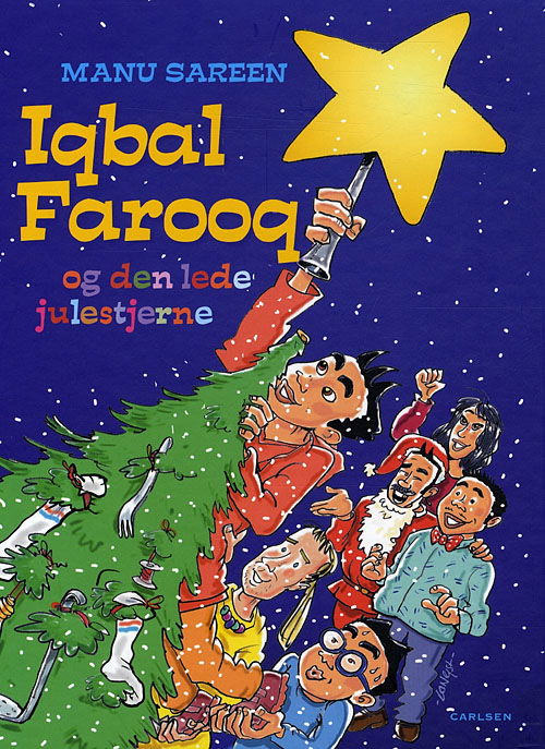 Cover for Manu Sareen · Iqbal Farooq og den lede julestjerne (Innbunden bok) [1. utgave] (2008)