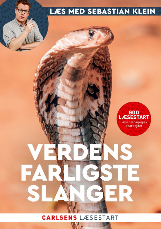 Cover for Sebastian Klein · Læs med Sebastian Klein: Læs med Sebastian Klein - Verdens farligste slanger (Gebundesens Buch) [2. Ausgabe] (2025)