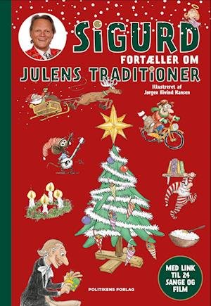 Cover for Sigurd Barrett · Sigurd fortæller om julens traditioner (Hardcover Book) [1. Painos] (2022)