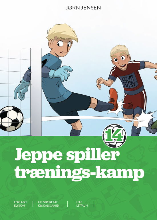 Cover for Jørn Jensen · Jeppe: Jeppe spiller trænings-kamp (Inbunden Bok) [1:a utgåva] (2020)