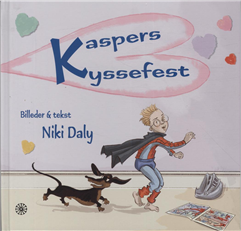 Cover for Niki Daly · Kaspers kyssefest (Bound Book) [1º edição] (2011)