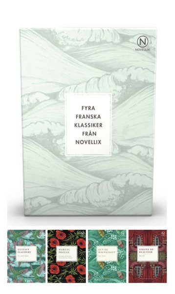 Cover for Gustave Flaubert · Presentask med fyra franska klassiker (Book) (2016)