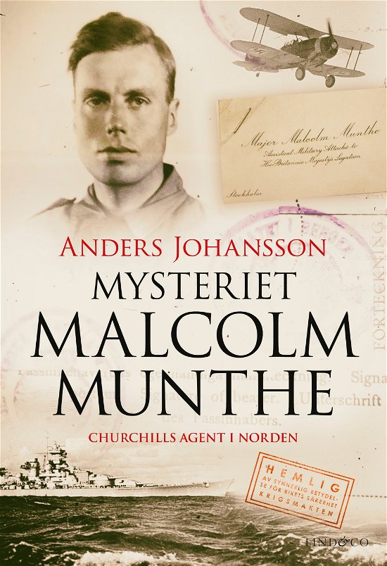 Cover for Anders Johansson · Mysteriet Malcolm Munthe (Pocketbok) (2023)