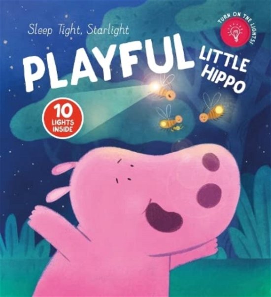 Cover for Playful Little Hippo - Sleep Tight Starlight (Board book) (2022)