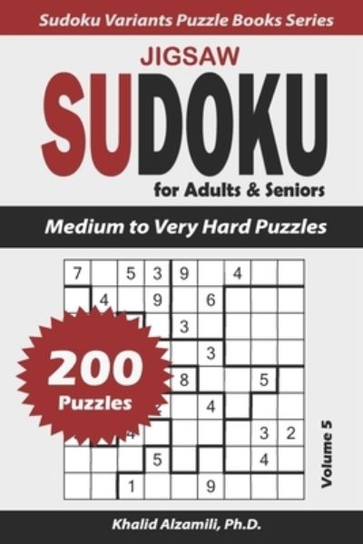 Cover for Khalid Alzamili · Jigsaw Sudoku for Adults &amp; Seniors (Paperback Book) (2021)