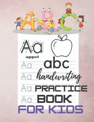 Cover for Rida Aid · Abc Handwriting Practice Book for Kids (Pocketbok) (2021)
