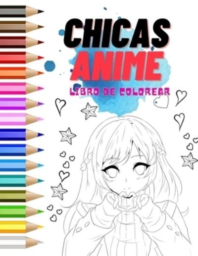 Cover for Neander Books · Chicas anime (Pocketbok) (2021)