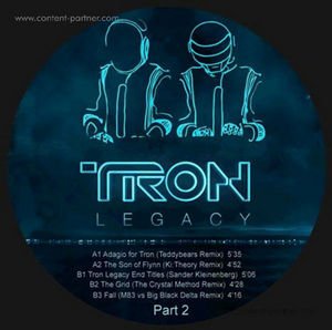 Cover for Daft Punk · Tron Part 2 (12&quot;) [Picture Disc edition] (2011)