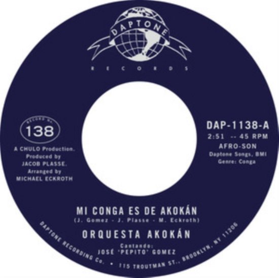 Cover for Orquesta Akokan · Mi Conga Es De Akokan (LP) (2021)