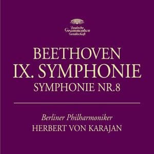 Cover for Karajan Herbert Von / Berlin P · Beethoven: Symp. N. 8 &amp; 9 (CD) (2009)