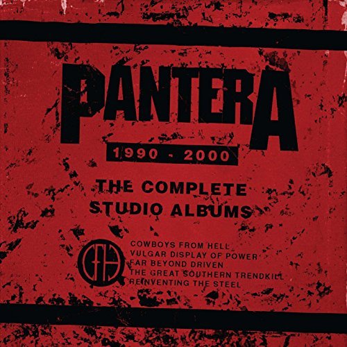 Cover for Pantera · The Complete Studio Albums 1990-2000 (LP) [Coloured edition] (2015)