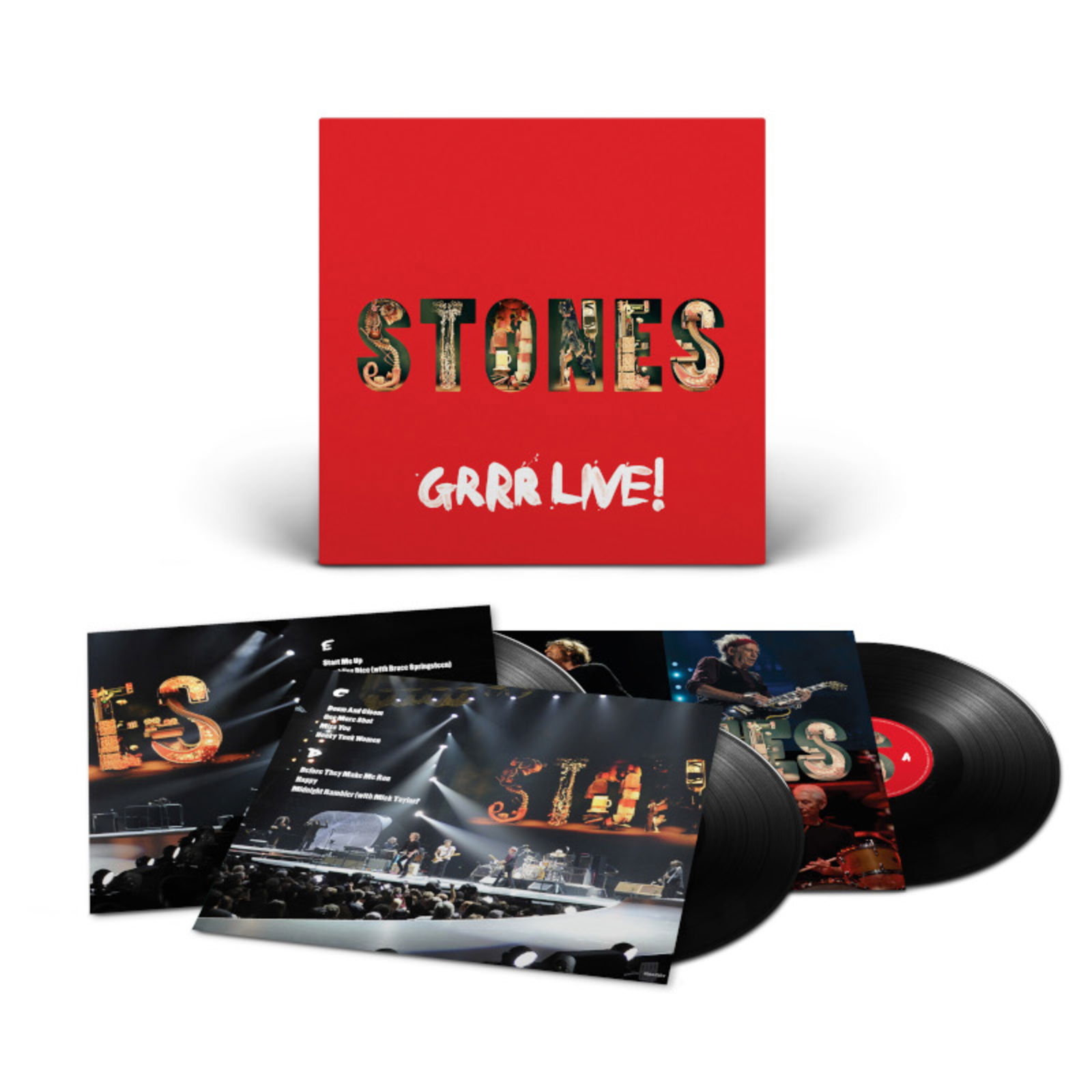 The Rolling Stones - GRRR Live | Køb CD, DVD, Blu-ray & LP