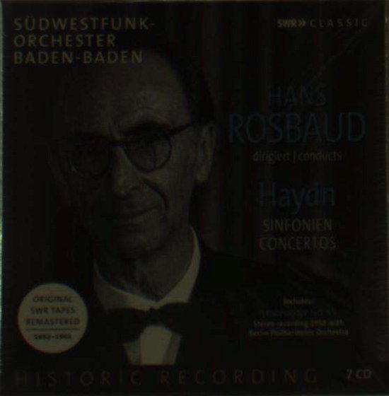 Cover for Franz Joseph Haydn · Hans Rosbaud Conducts Haydn (CD) (2018)