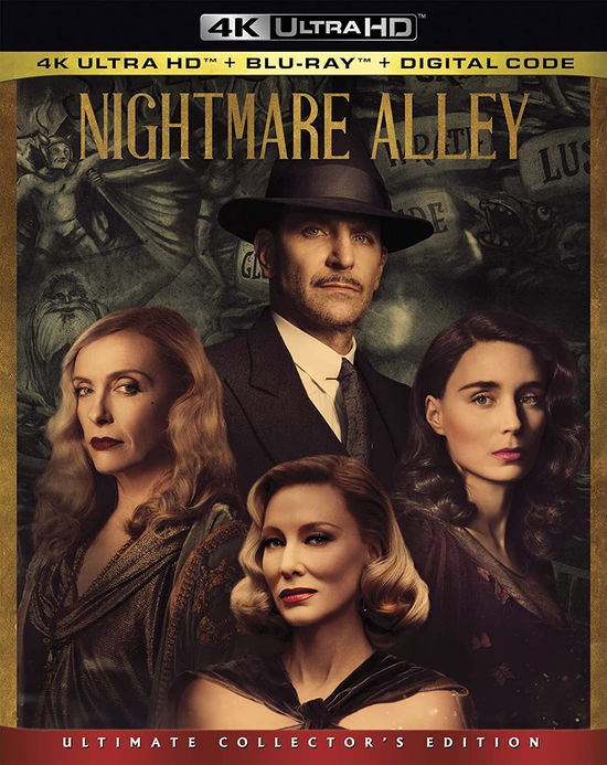 Cover for Nightmare Alley (4K Ultra HD) (2022)