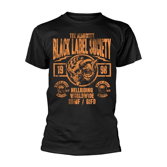 Cover for Black Label Society · Hell Riding Worldwide (T-shirt) [size XXL] (2021)