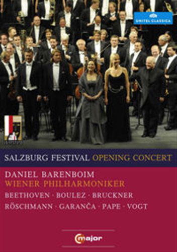 Salzburg Opening Concert 2010 - Vpvienna Csobarenboim - Elokuva - C MAJOR - 0814337010683 - maanantai 1. elokuuta 2011